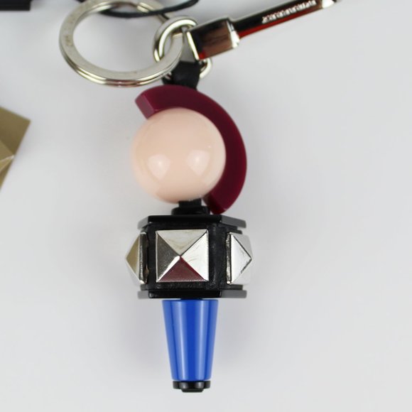 NWT Burberry Punk Geometric Bag/ Key Charm - Picture 4 of 9